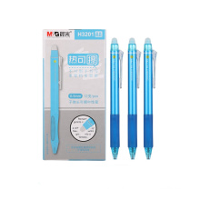 Andstal Erasable Bullet Gel ink Pen 0.5MM Crystal Blue ink Neutral Pen For Kids School writing